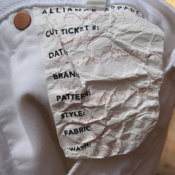 GRLFRND SAMPLE Marjan Distressed Bermuda Denim Jean Shorts - Picture 10 of 11